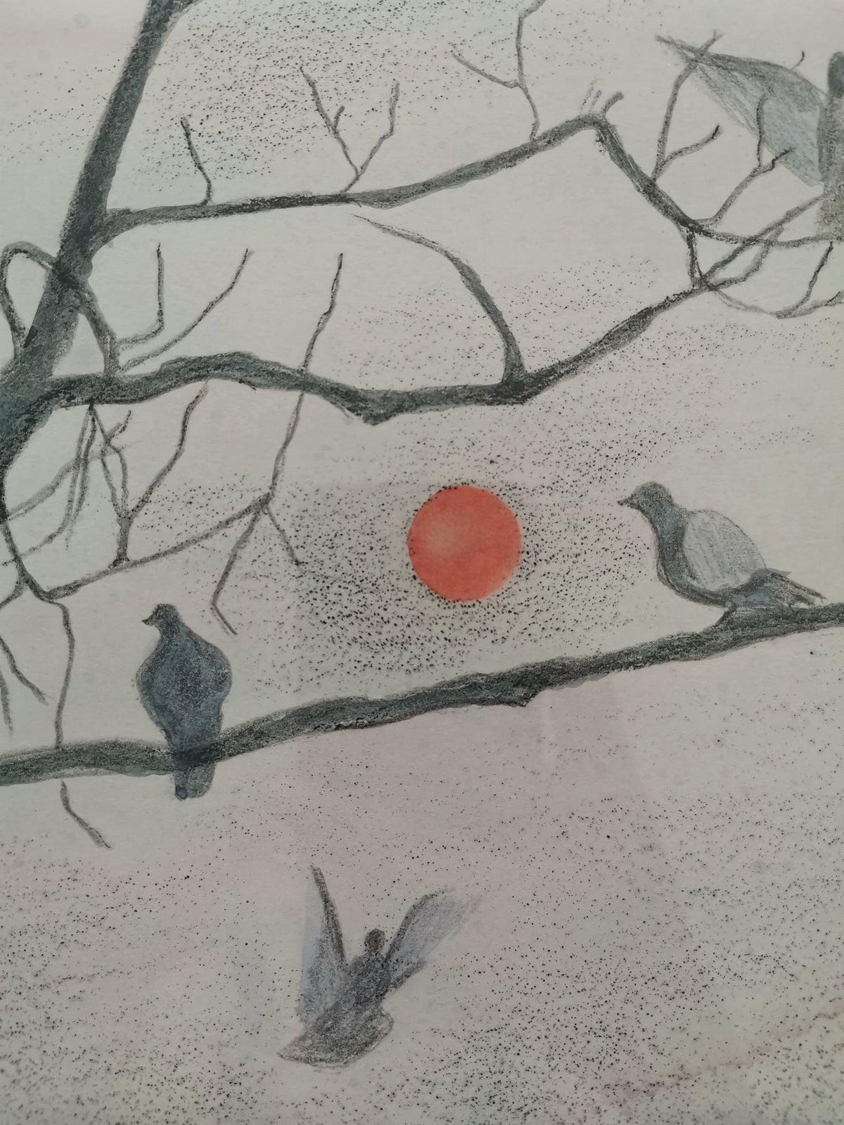 Tomizo Yamazaki – Twilight – Signed Framed Print – detail 6