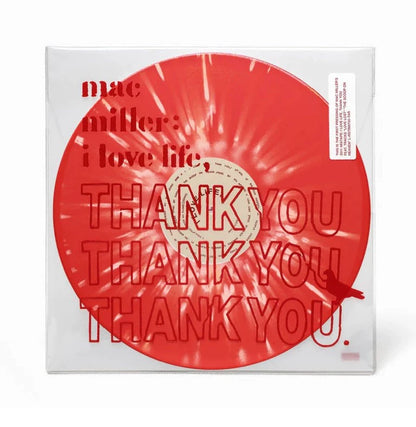 Mac Miller – I Love Life, Thank You Anniversary Red & White Splatter Vinyl LP — Default Title