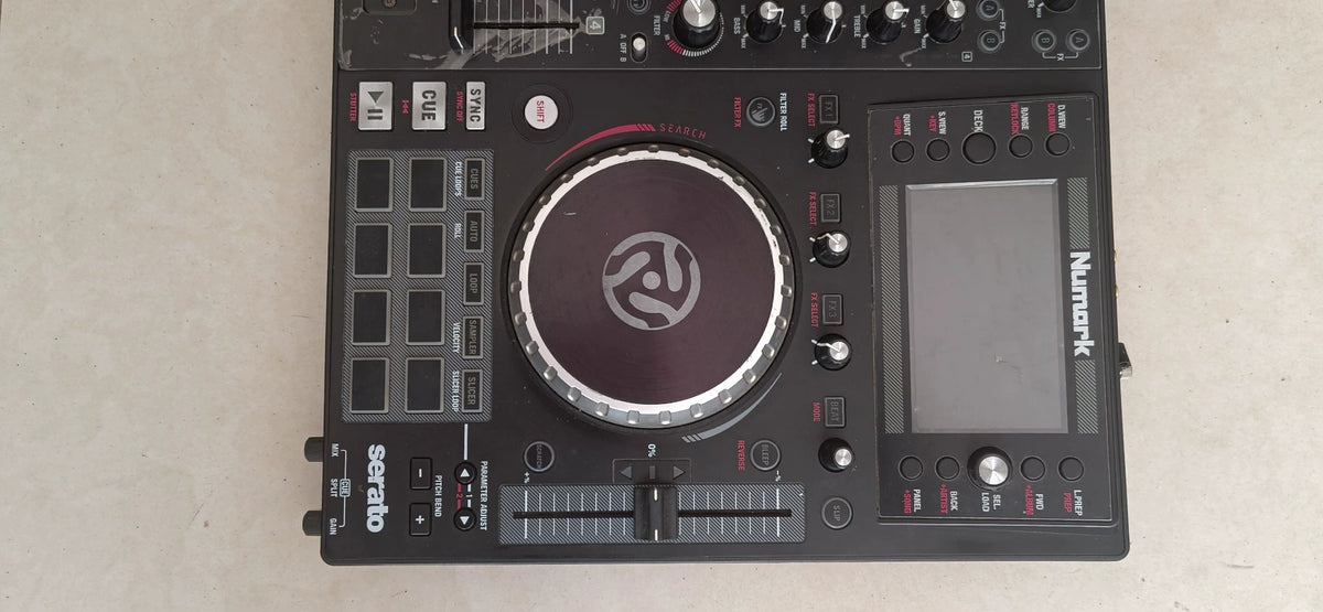 Numark NV II – DJ Controller with Power and USB Cables – actual item photograph 2