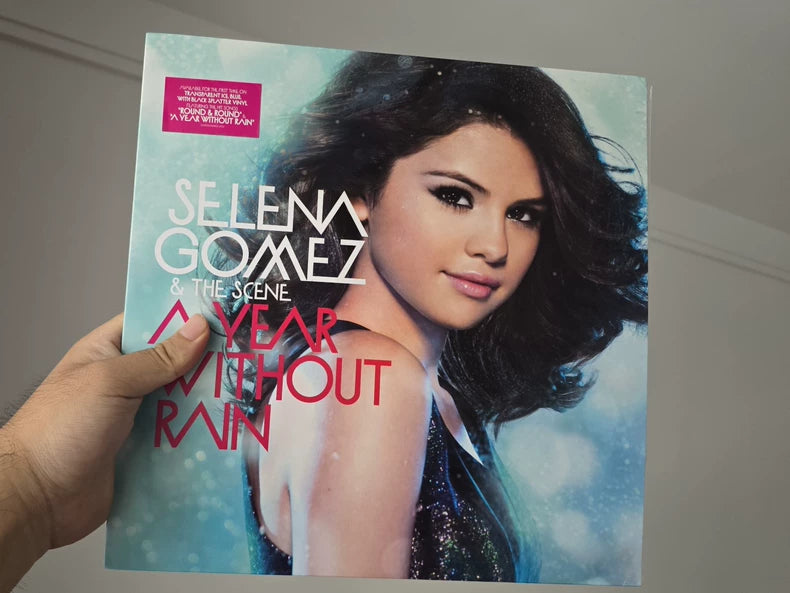 Selena Gomez & The Scene – A Year Without Rain – Blue Splatter Vinyl