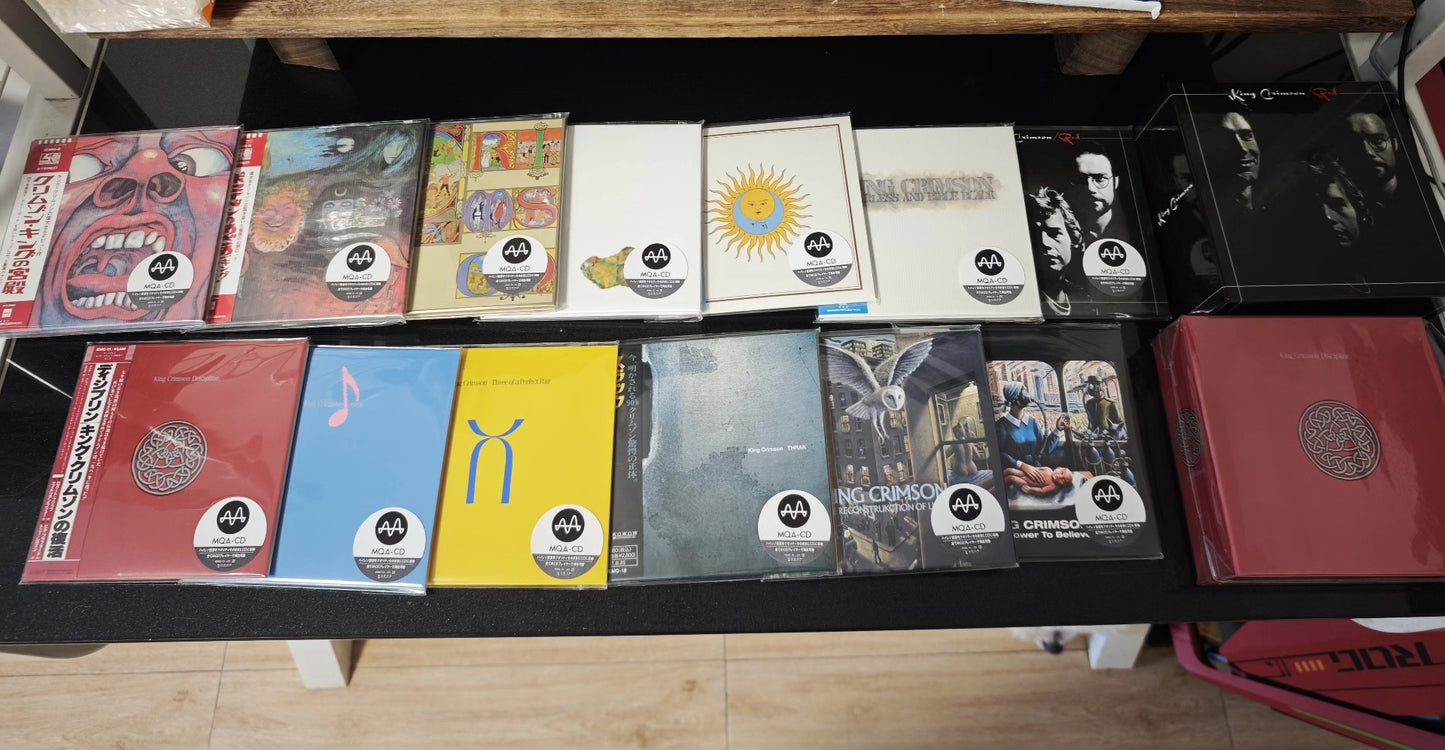 King Crimson – Japanese MQA-CD 13-Disc Collection with 2 DU Boxes