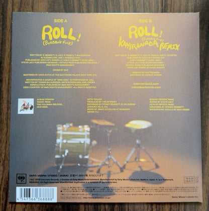 The Internet – Roll (Burbank Funk), Japanese Vinyl Single (7") – photo 2