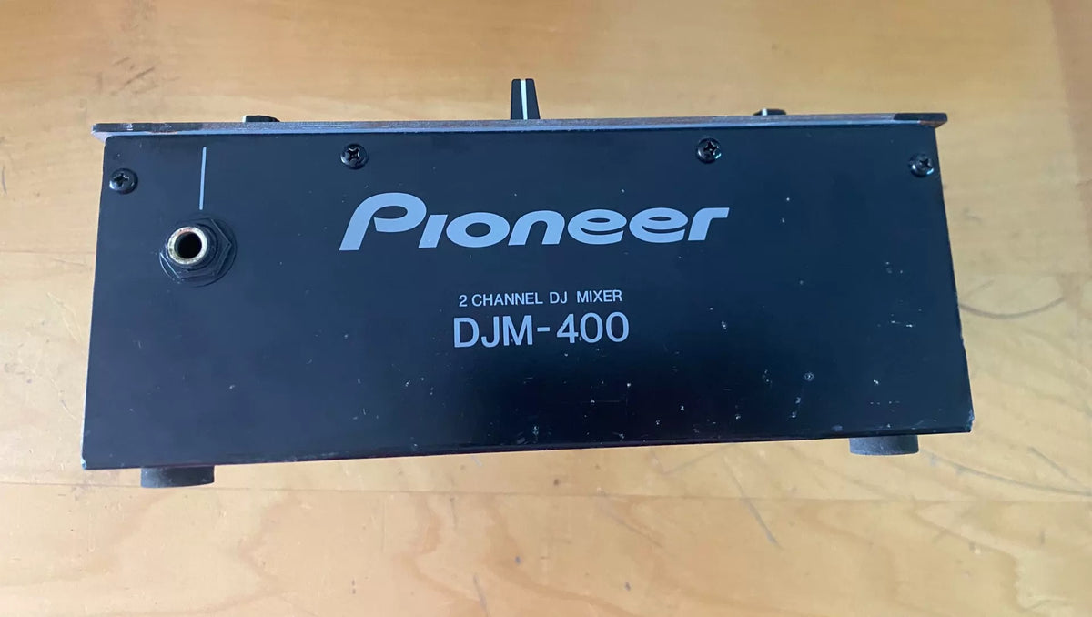 Pioneer DJM-400 – Two-Channel DJ Mixer – actual item photograph 6