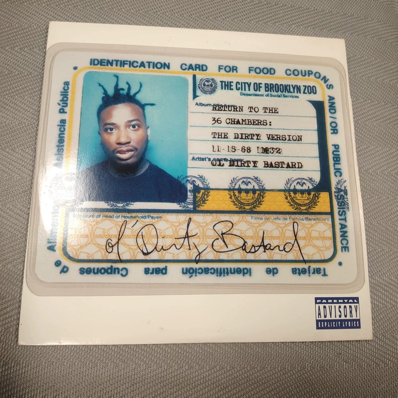 Ol’ Dirty Bastard – Return to the 36 Chambers: The Dirty Version – 1995 US 2LP