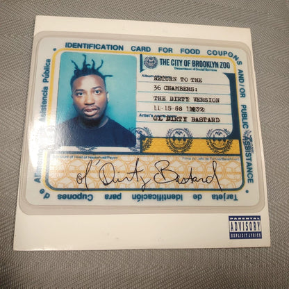 Ol’ Dirty Bastard – Return to the 36 Chambers: The Dirty Version – 1995 US 2LP