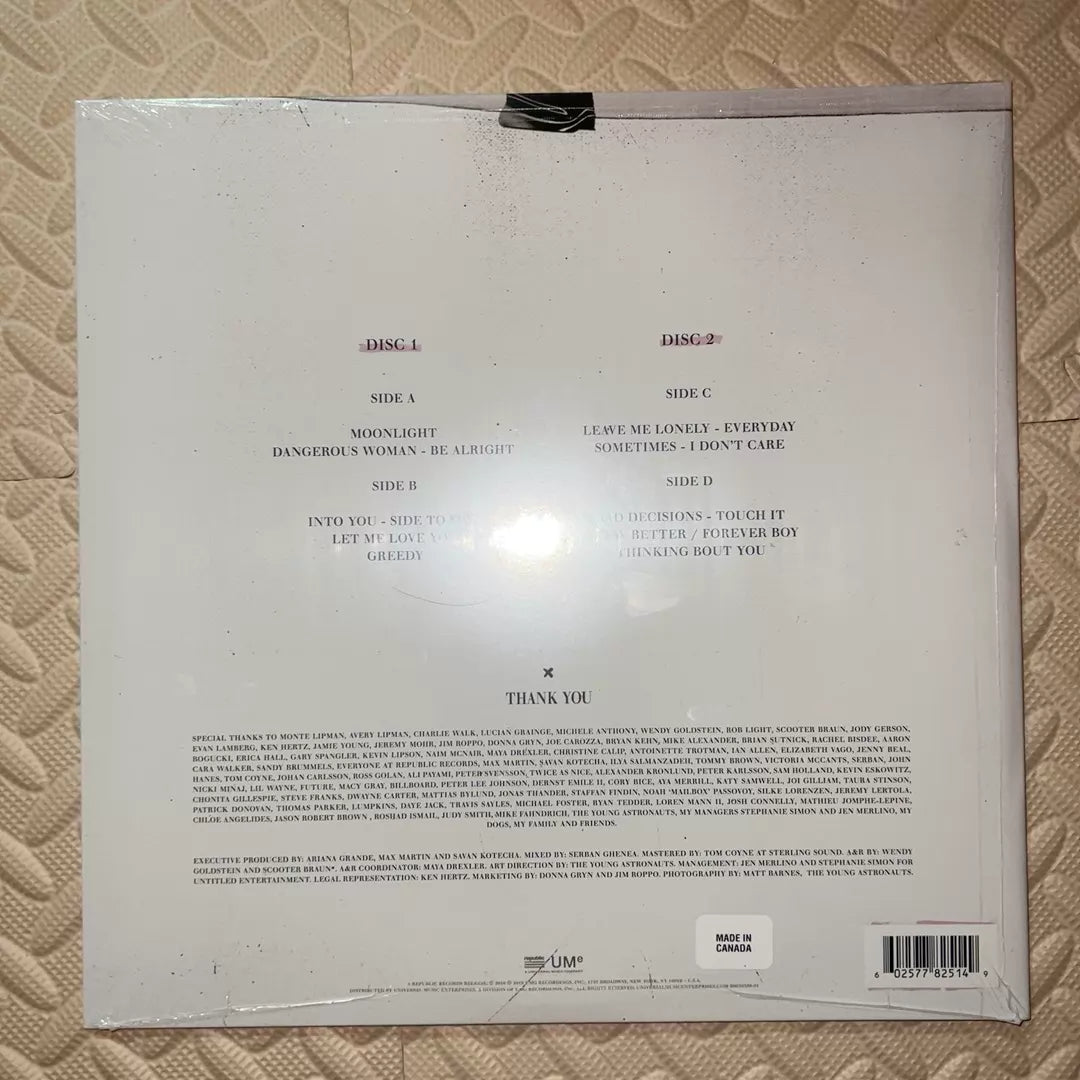 Ariana Grande – Dangerous Woman – Canadian Purple Vinyl (2LP) — photo 2