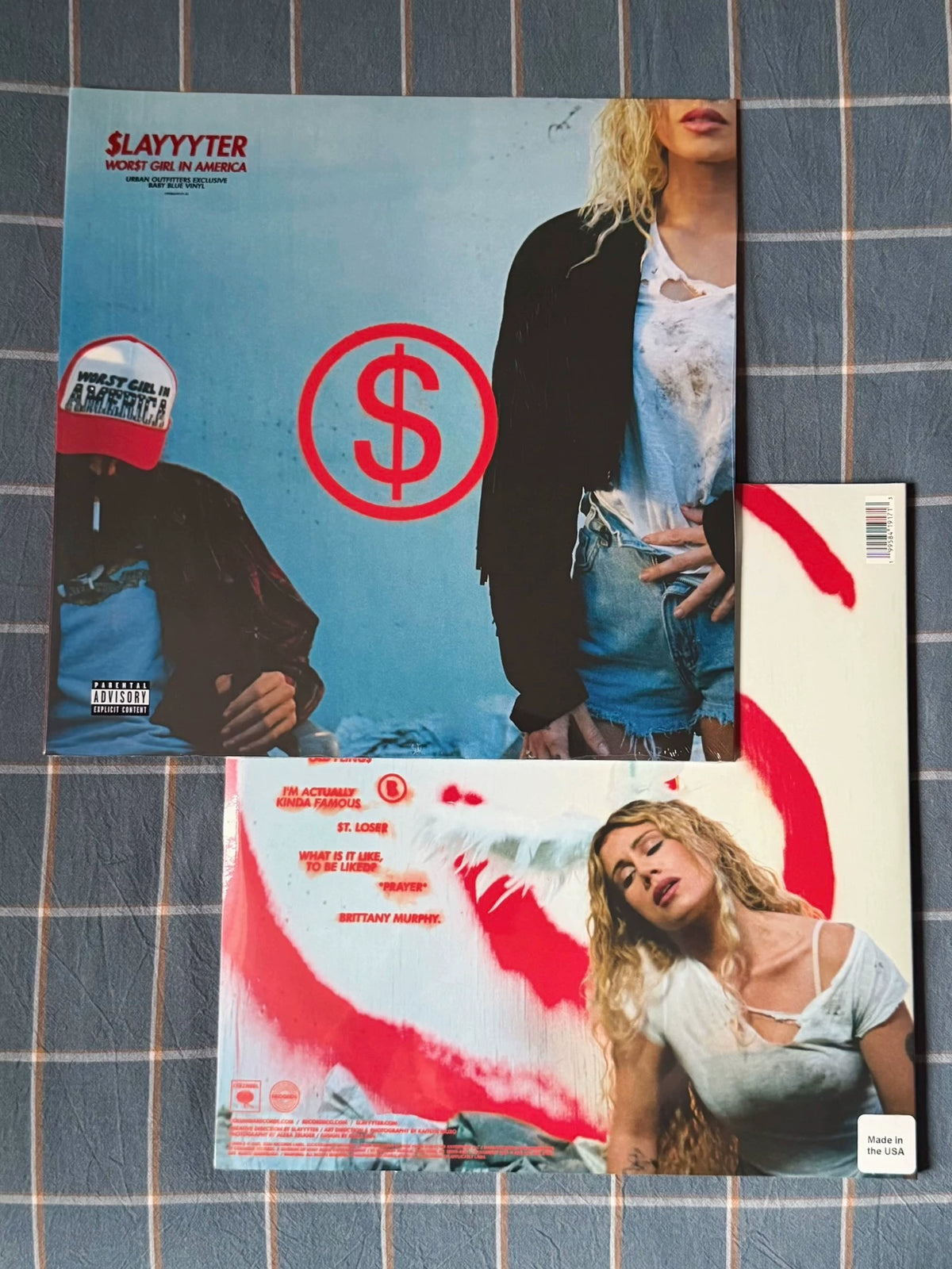 Slayyyter – WOR$T GIRL IN AMERICA – UO Baby Blue Vinyl LP