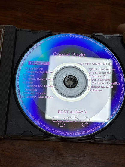 Crystal Gayle – Best Always Early US CD Pressing