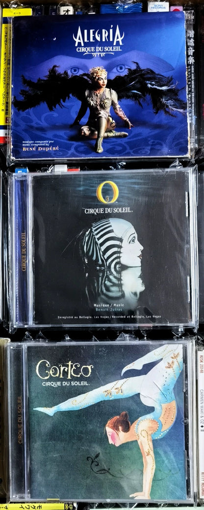 Cirque du Soleil – Alegria + O + Corteo – 3CD Bundle