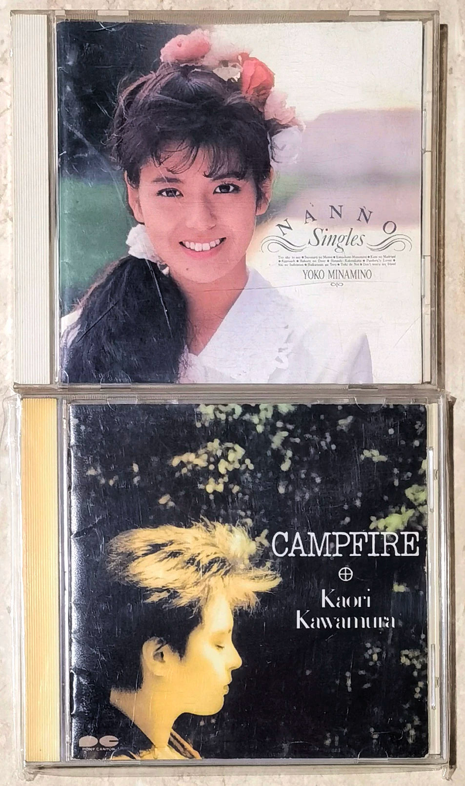 Yoko Minamino / Kaori Kawamura – Nanno Singles + Campfire – Japanese 2CD Bundle