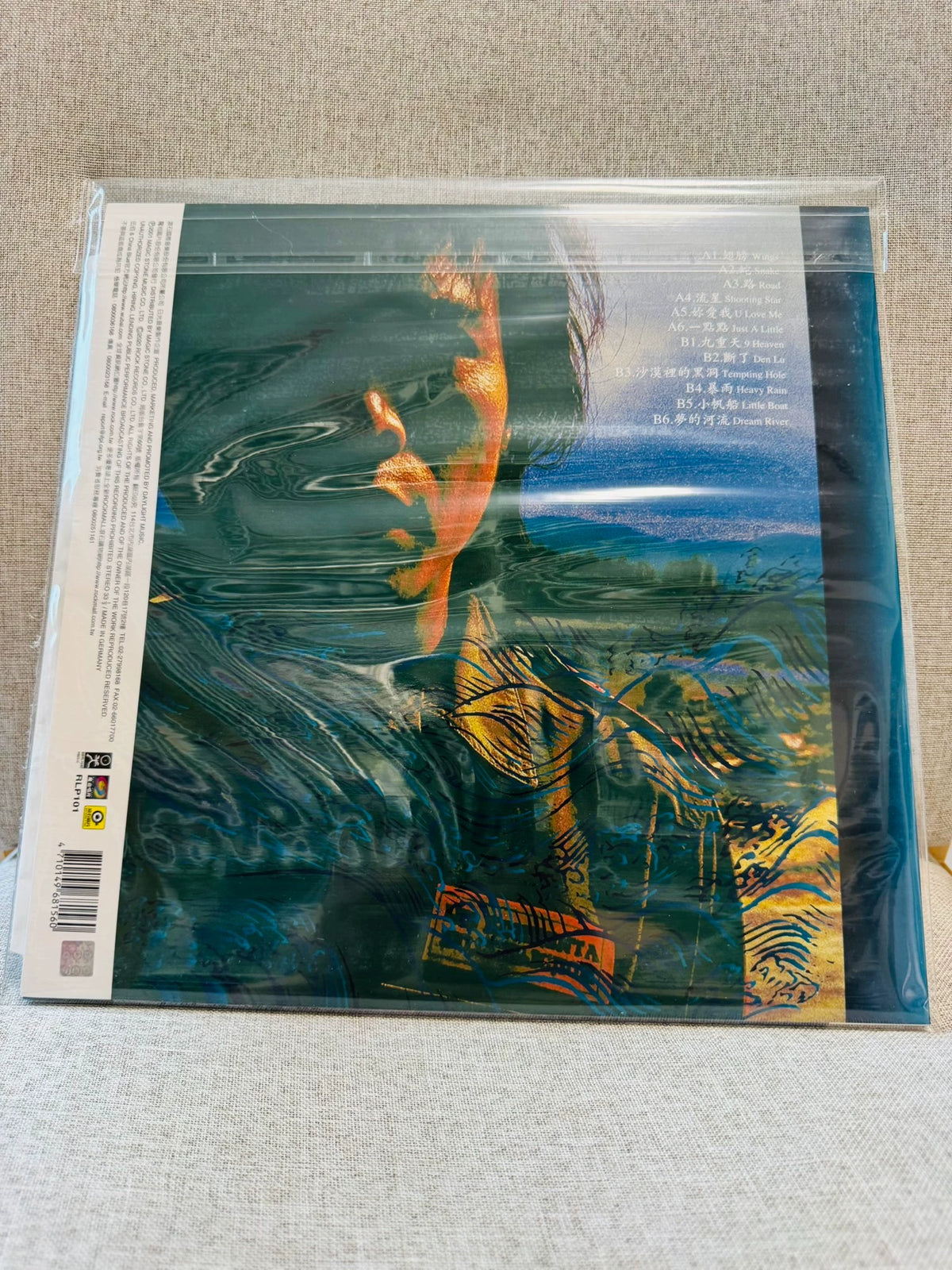 Wu Bai & China Blue – River Of Dreams 夢的河流 – Taiwan LP, Sealed
