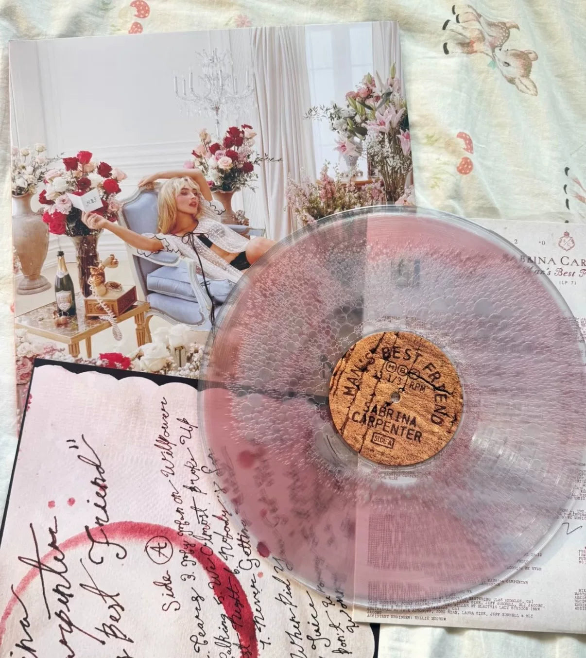 Sabrina Carpenter – Man’s Best Friend Limited Liquid-Filled Vinyl LP – 預售
