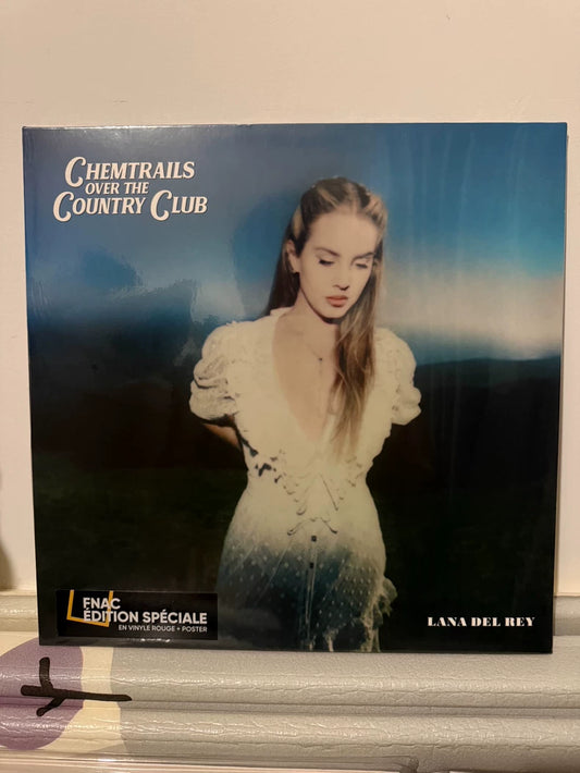 Lana Del Rey – Chemtrails Over the Country Club FNAC Red Vinyl LP
