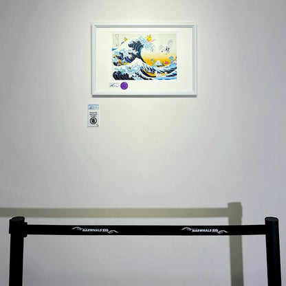 S5h – Great Wave × Pokémon – Signed Framed Print