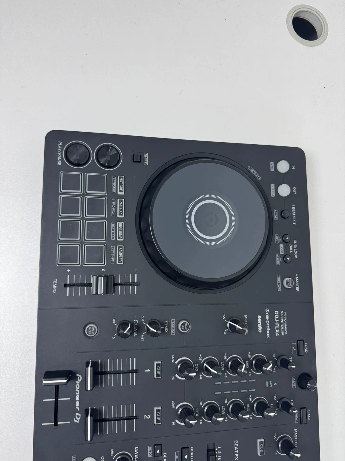 Pioneer DJ DDJ-FLX4 Controller – Used – actual item photograph 2