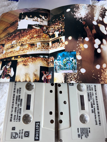 Alan Tam – 94 Pure Golden Hits Concert – Malaysia 2-Cassette Set