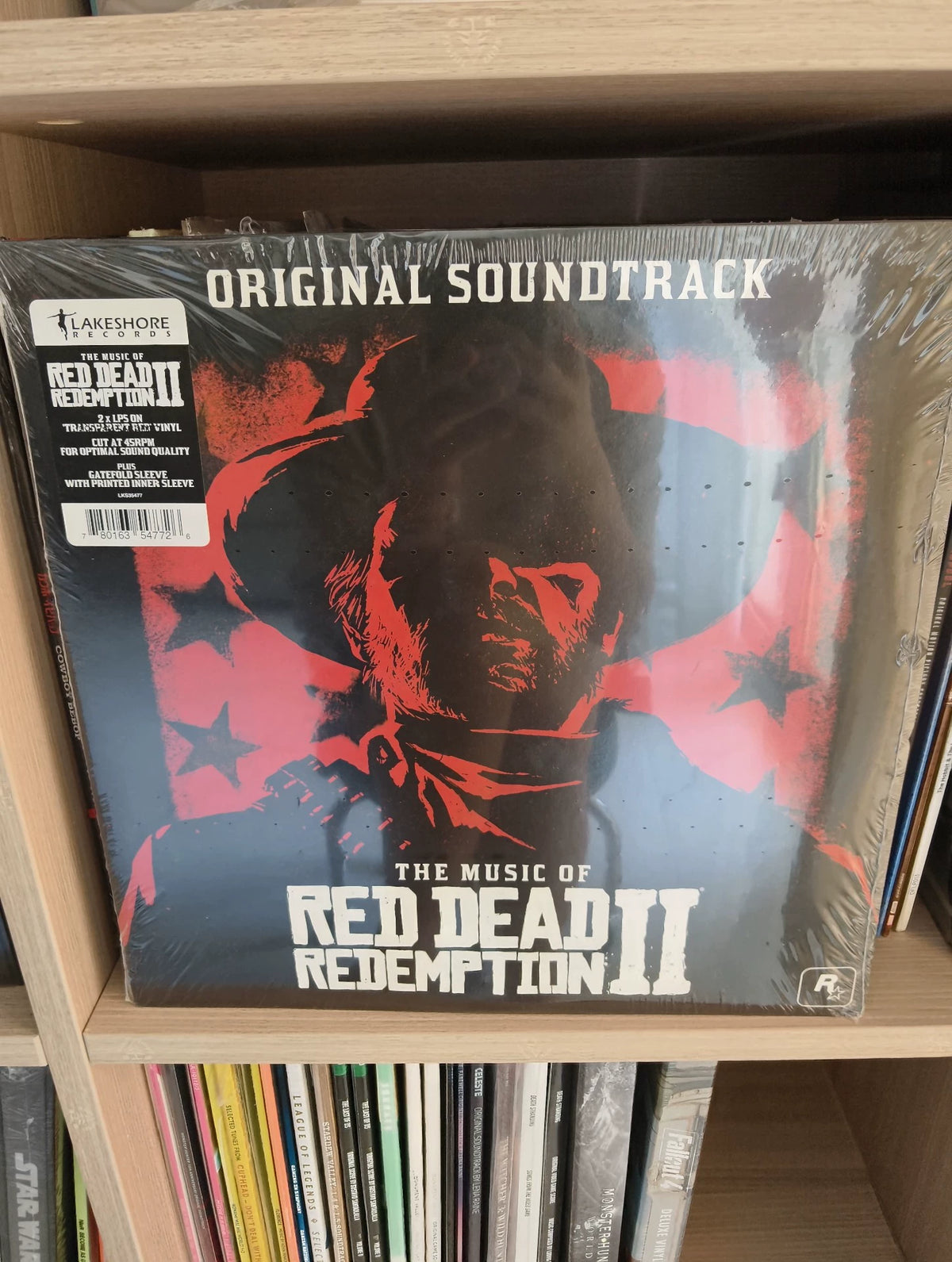 Various – The Music of Red Dead Redemption II: Original Soundtrack – Red 2LP – actual item photograph 1