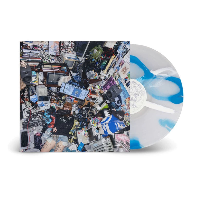 Ninajirachi – I Love My Computer – Blue & White Vinyl LP – actual product photo 1