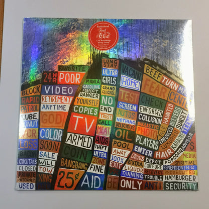 Radiohead – Hail to the Thief (Live Recordings 2003–2009), Red Vinyl – item photograph 1