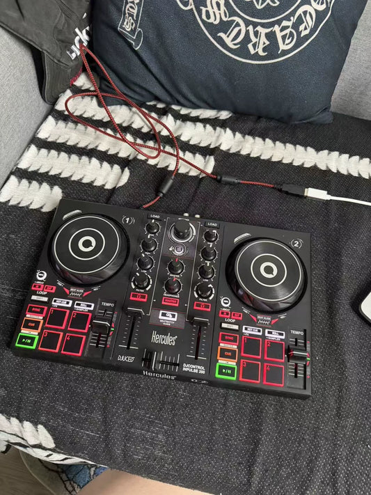 Hercules DJControl Inpulse 200 – USB DJ Controller – actual item photograph 1