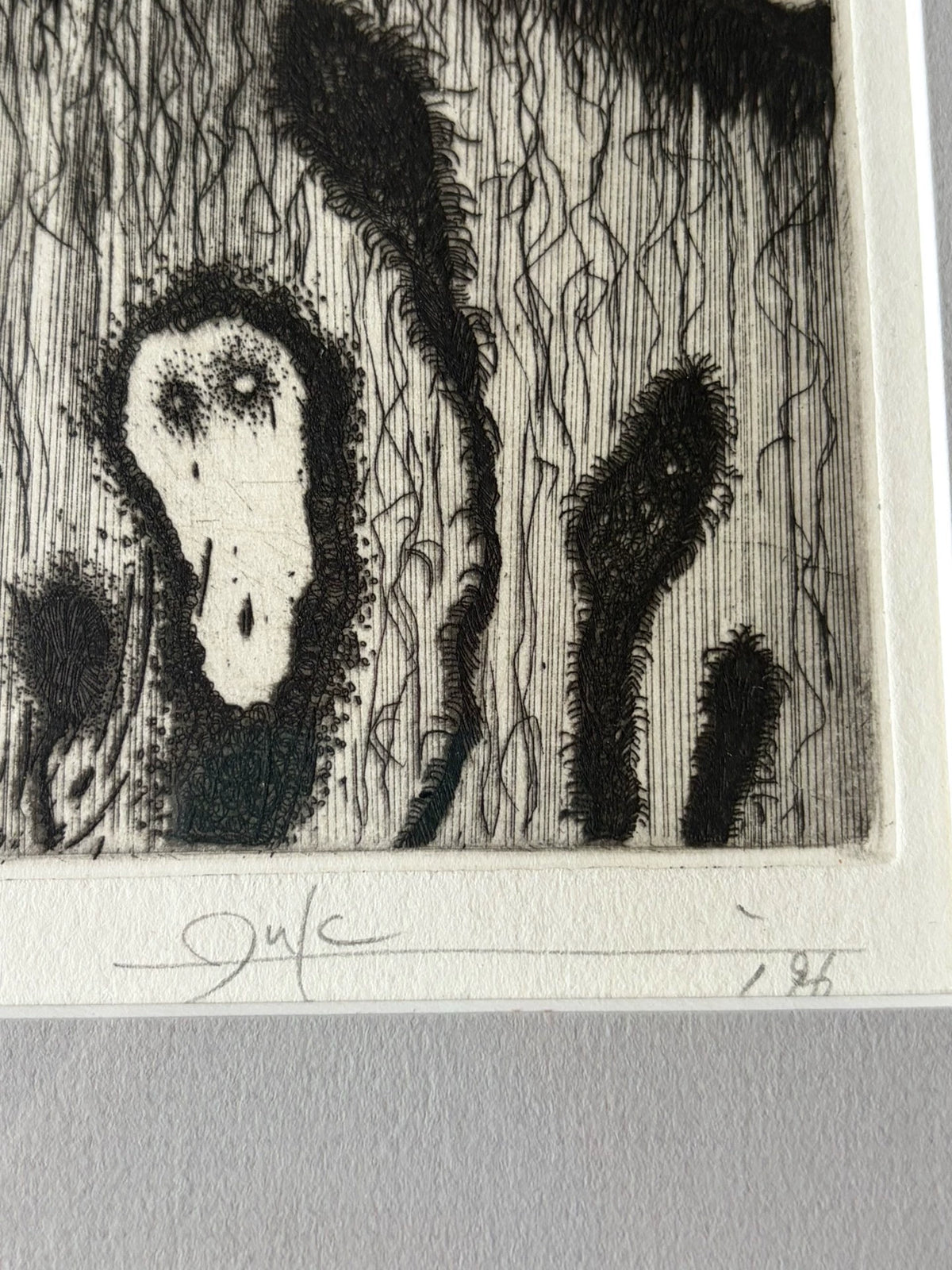Galaxy Kirin – Signed Etching, 1996, 2/35