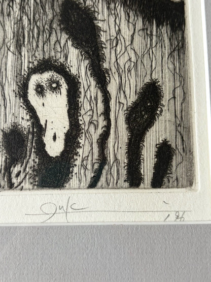 Galaxy Kirin – Signed Etching, 1996, 2/35
