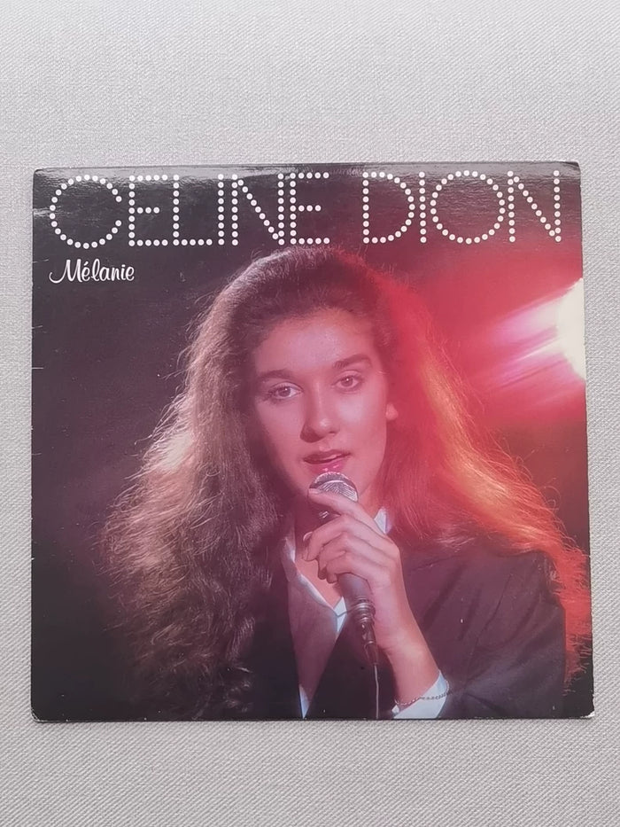 Celine Dion – Mélanie – Canadian First Pressing Vinyl LP (1984) – actual product photo 1