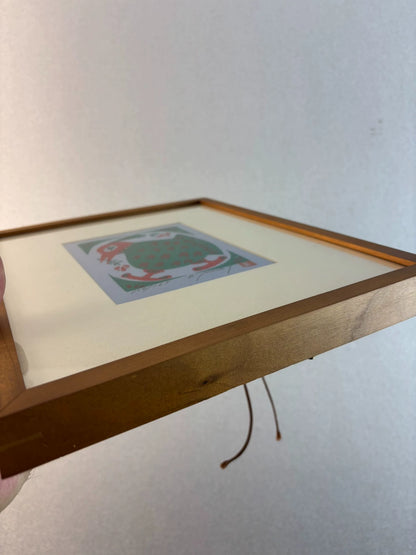 Abstract Bird – Numbered Framed Print, 1985 – actual item photograph 6