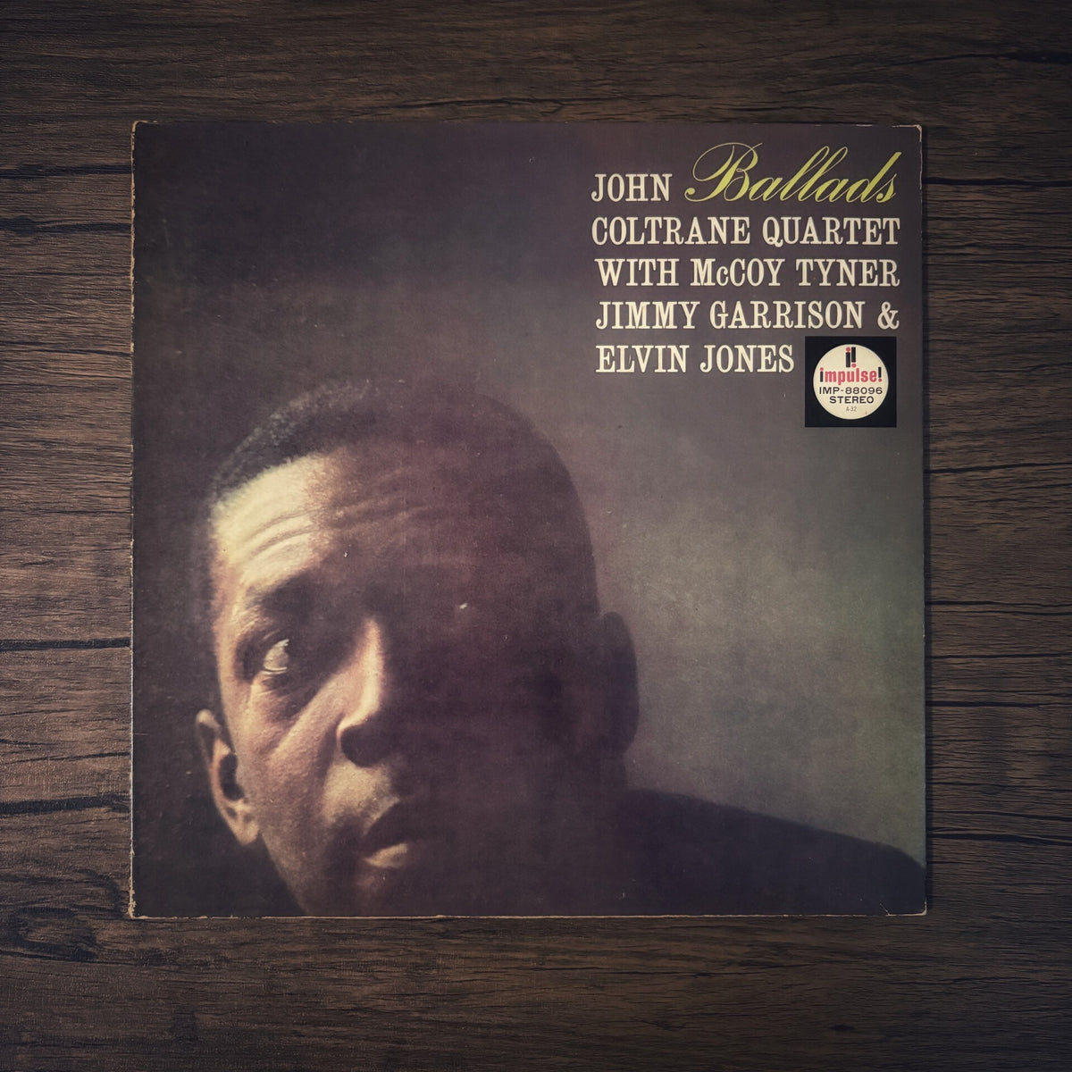 John Coltrane Quartet – Ballads Japanese Impulse! Vinyl LP — original seller image
