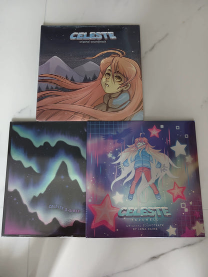 Lena Raine – Celeste + Farewell + B-Sides – Complete Three-Album 4LP Bundle – actual item photograph 1