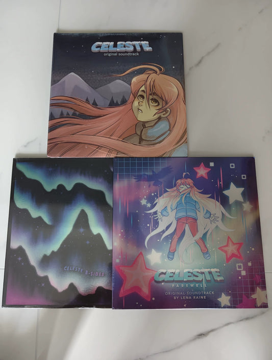 Lena Raine – Celeste + Farewell + B-Sides – Complete Three-Album 4LP Bundle – actual item photograph 1