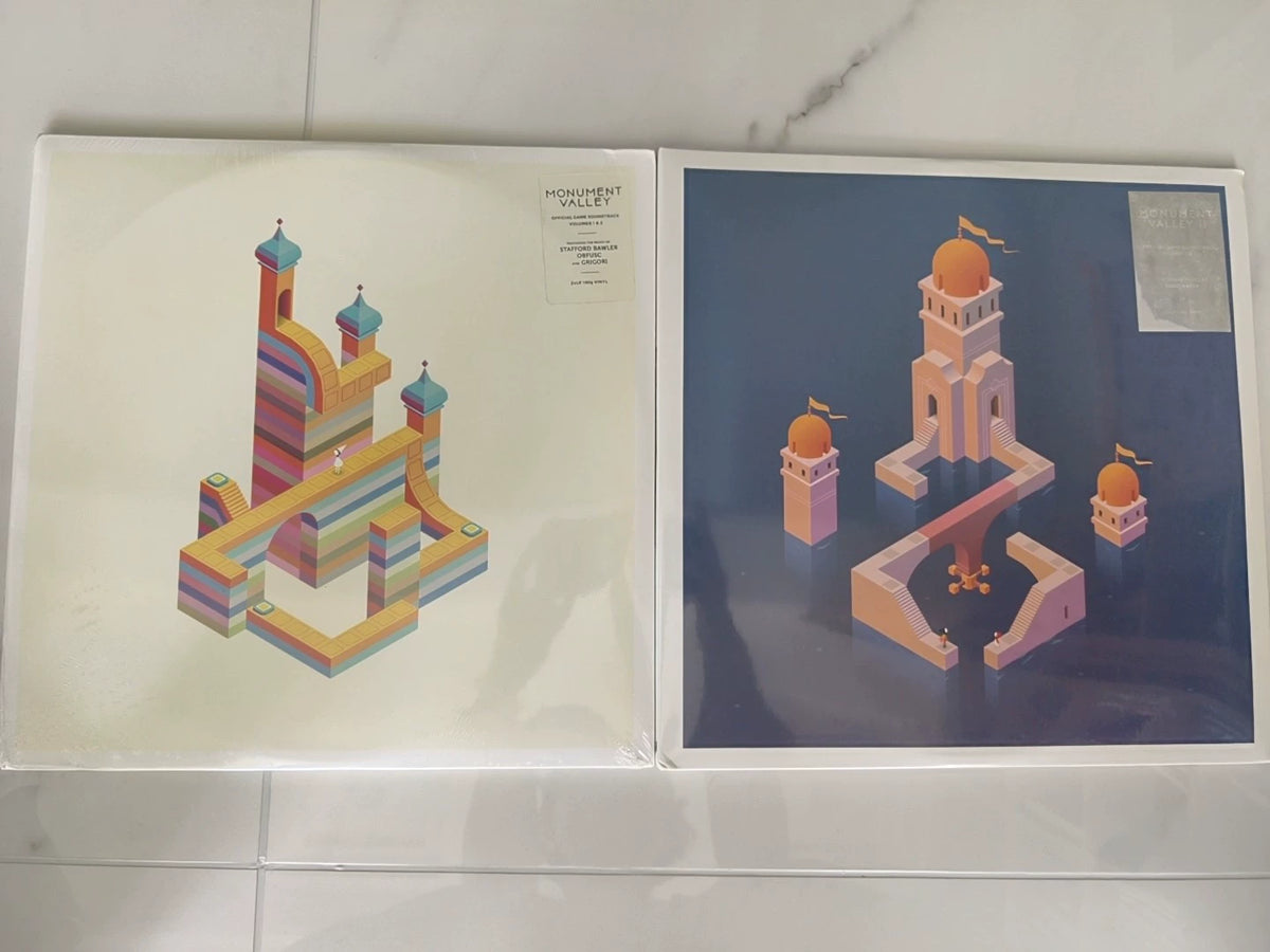 Todd Baker – Monument Valley I + II – Complete Two-Album 4LP Bundle – actual item photograph 1
