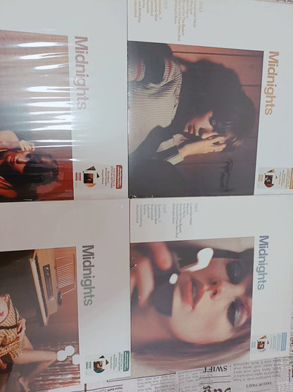 Taylor Swift – Midnights Four Signed Vinyl & Clock Collector Set