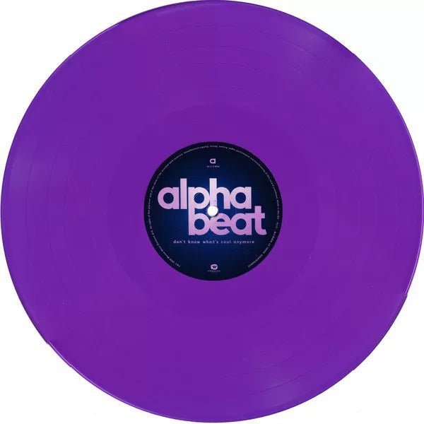 Alphabeat – Don’t Know What’s Cool Anymore Limited Purple Vinyl LP