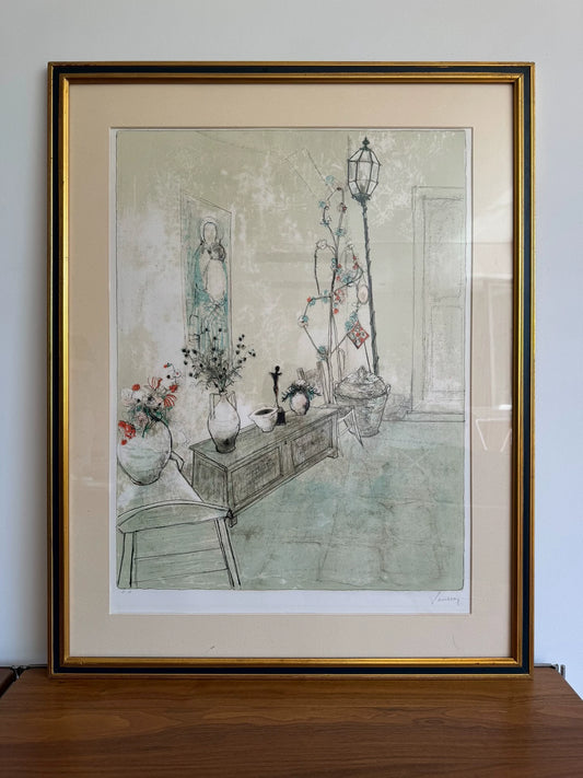 Jean Jansem – Signed Artist Proof Lithograph, Framed 91 × 71 cm — original seller image 1