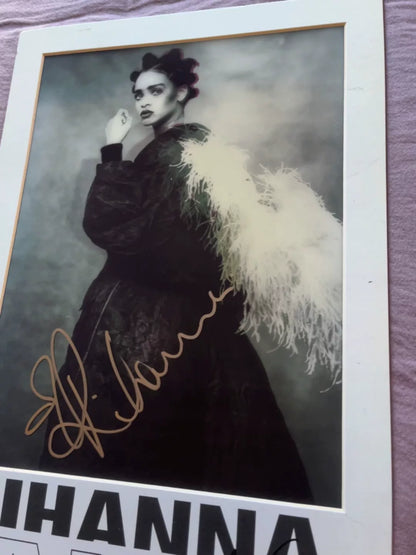 Rihanna – Anti World Tour 2016 Signed Holographic Poster