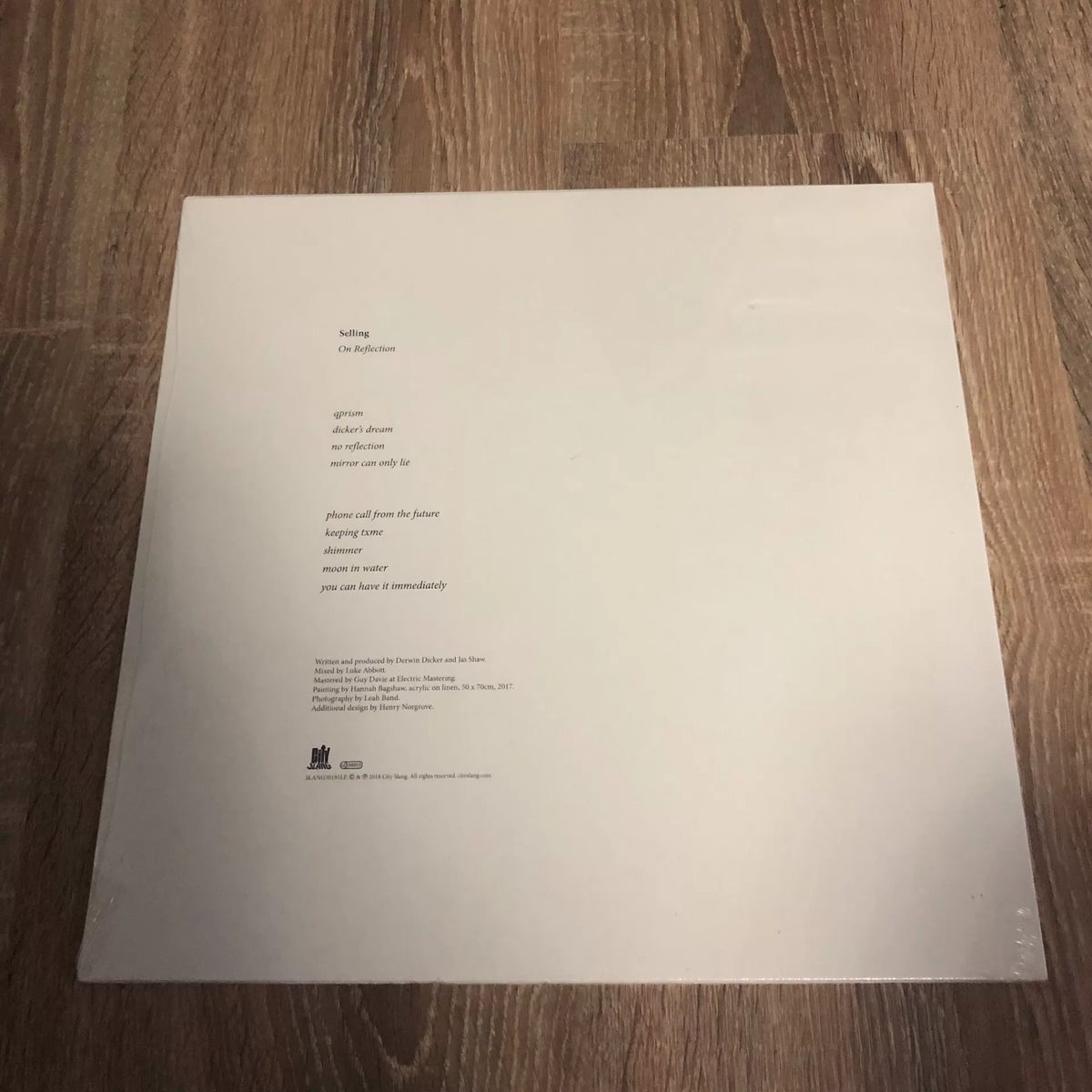 Selling – On Reflection, Light Blue Vinyl (LP) – photo 3