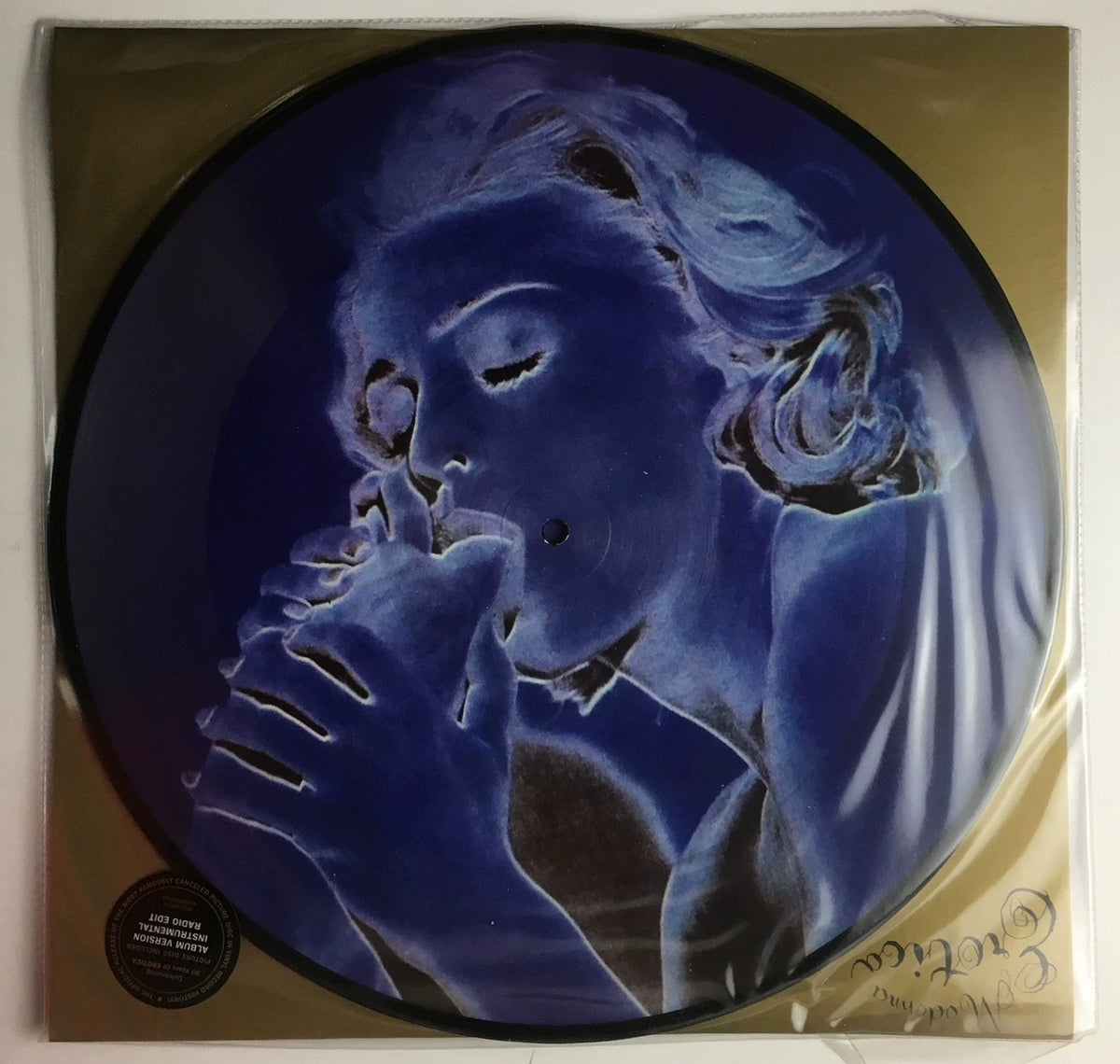 Madonna – Erotica — 30th Anniversary Picture Disc; actual item