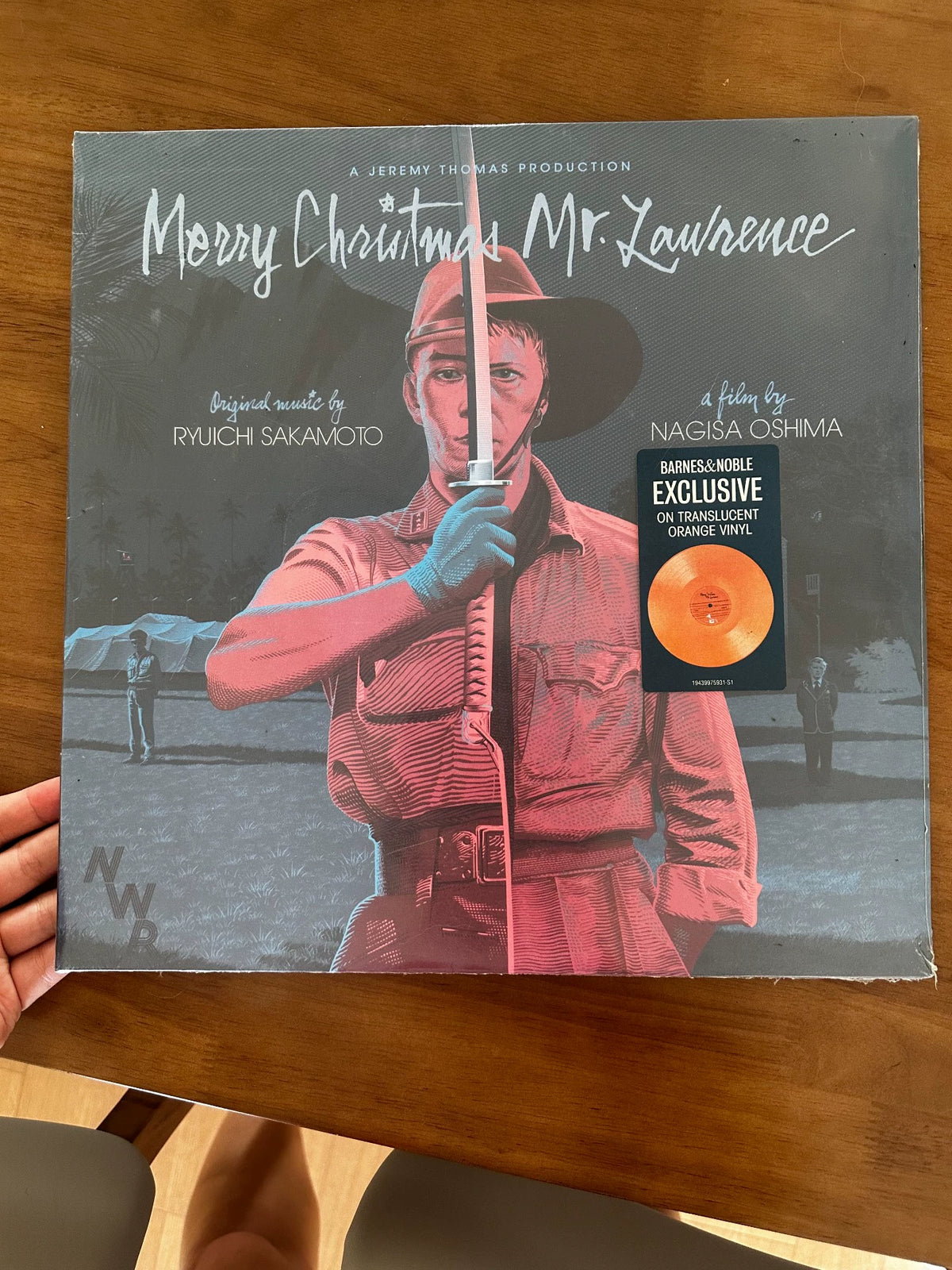 Ryuichi Sakamoto – Merry Christmas Mr. Lawrence – Orange Vinyl LP – actual item photograph 1