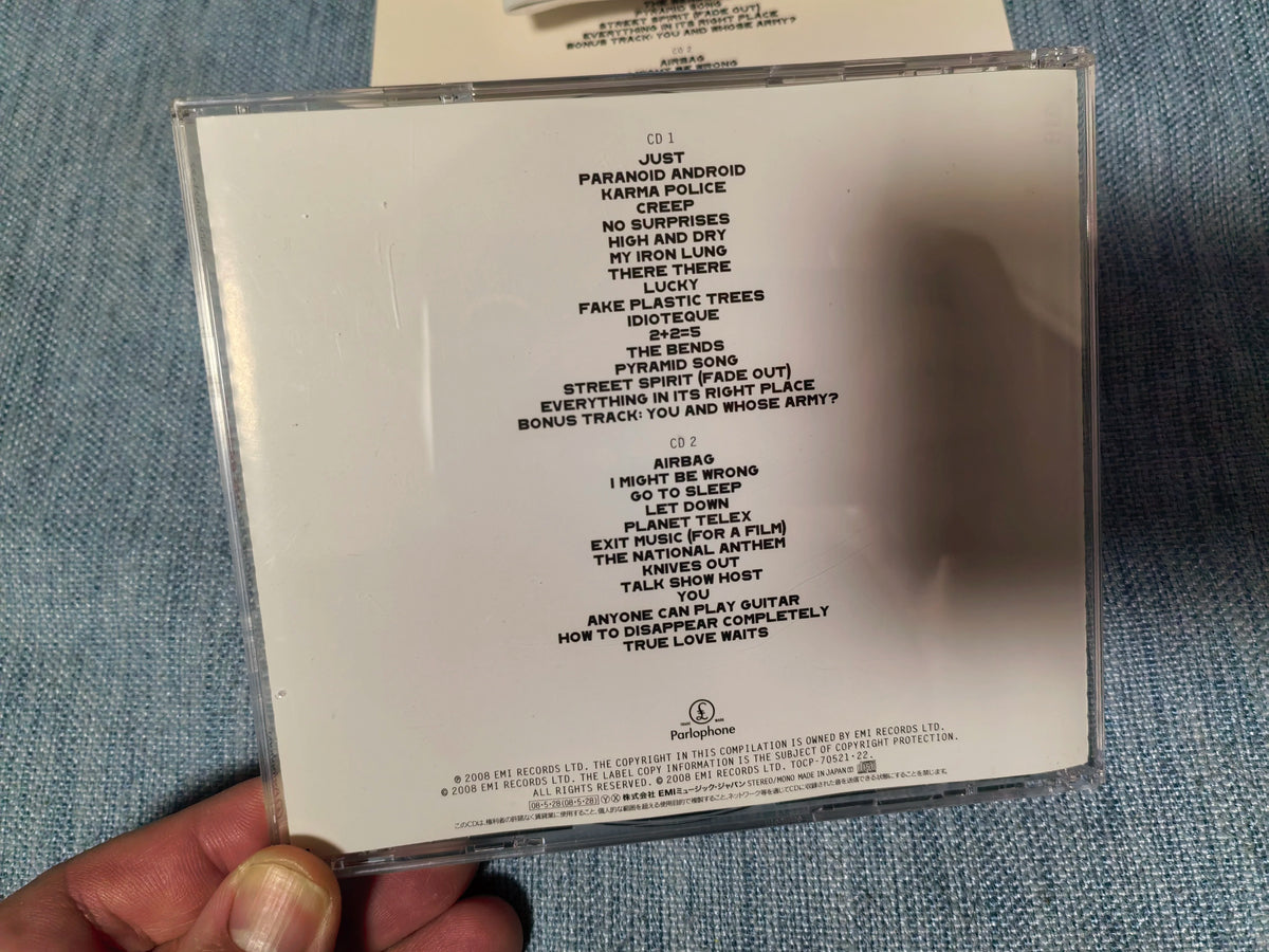 Radiohead – The Best Of – Japanese 2CD with Obi – detail 7