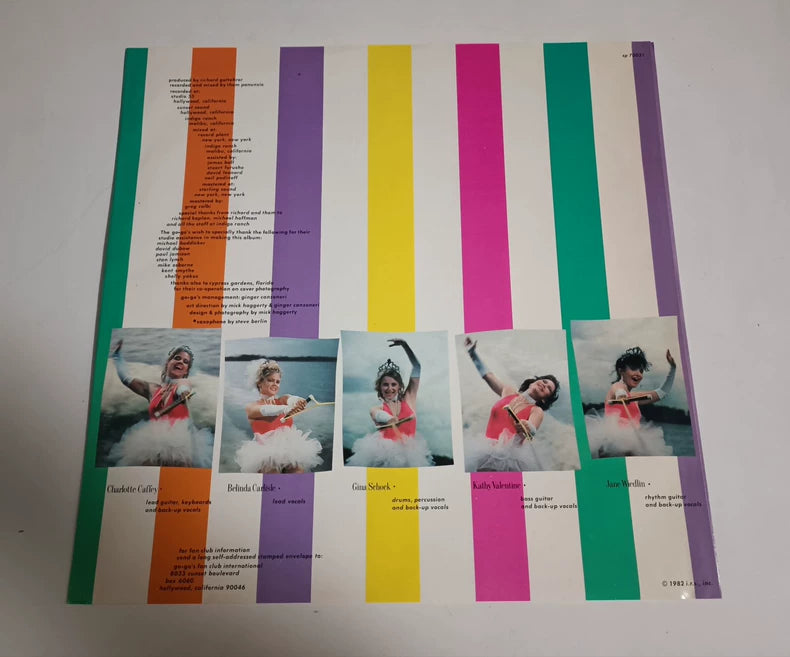 The Go-Go's – Vacation, US Edition (LP) – source photograph 6