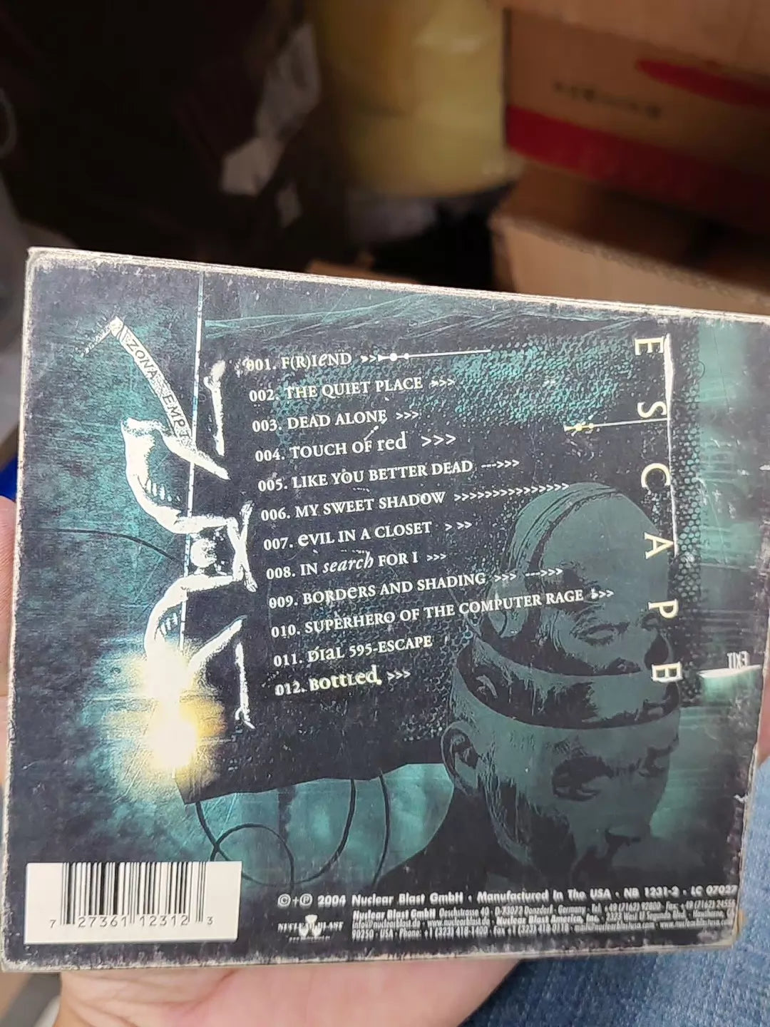 In Flames – Soundtrack to Your Escape – CD – actual item photograph 2