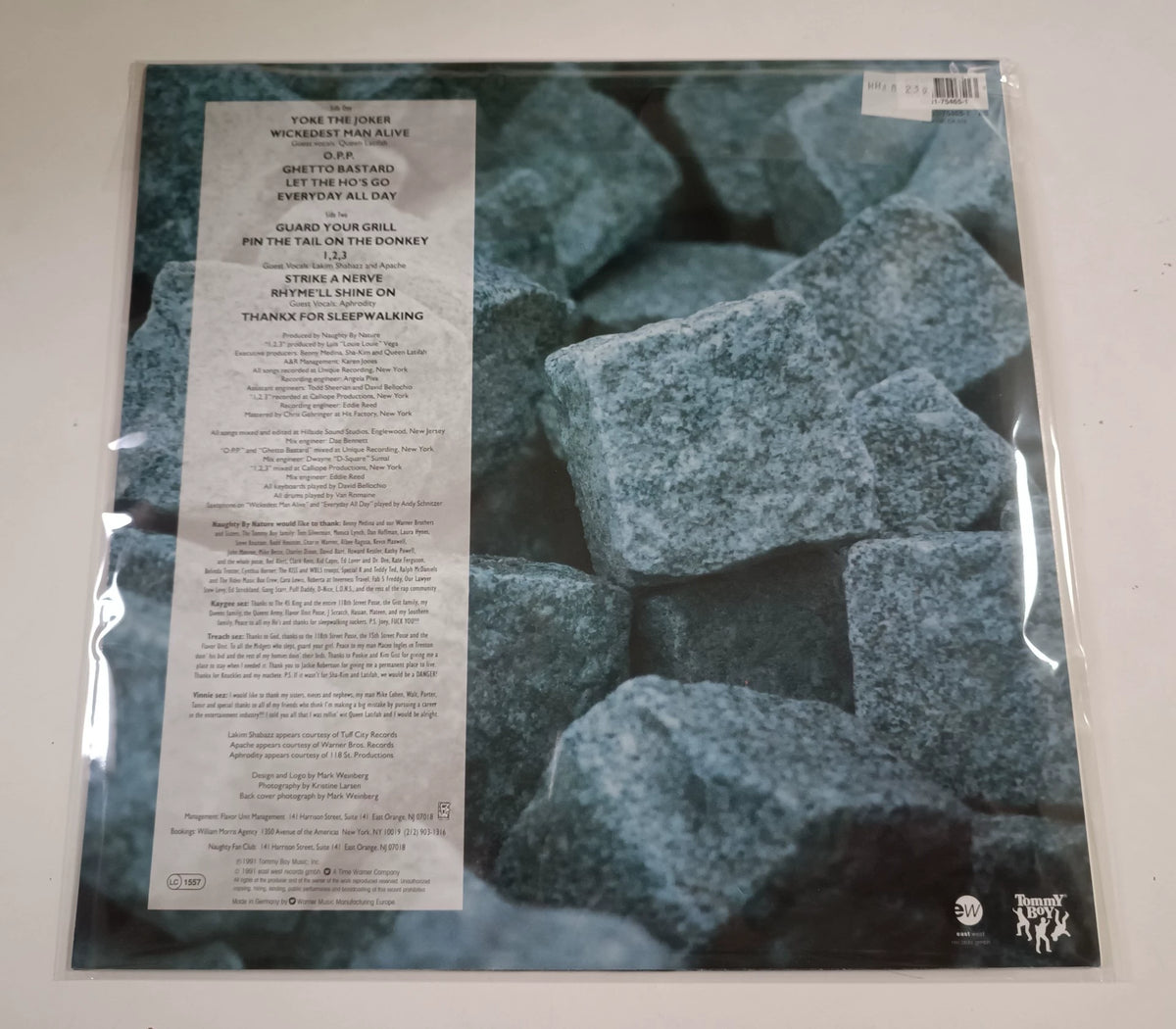 Naughty by Nature – Naughty by Nature, European Edition (LP) – photo 2