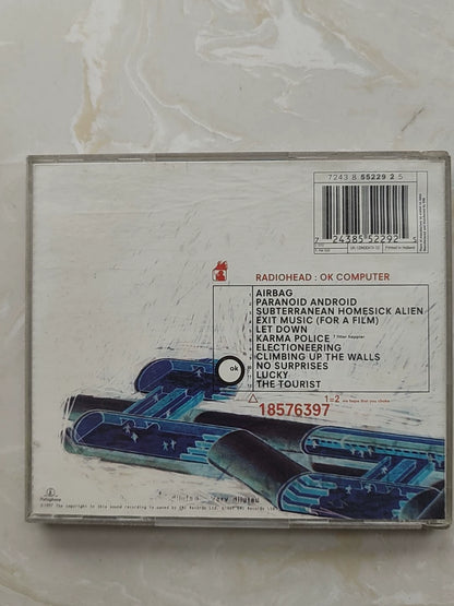 Radiohead – OK Computer, 1997 European CD – actual item photograph 3