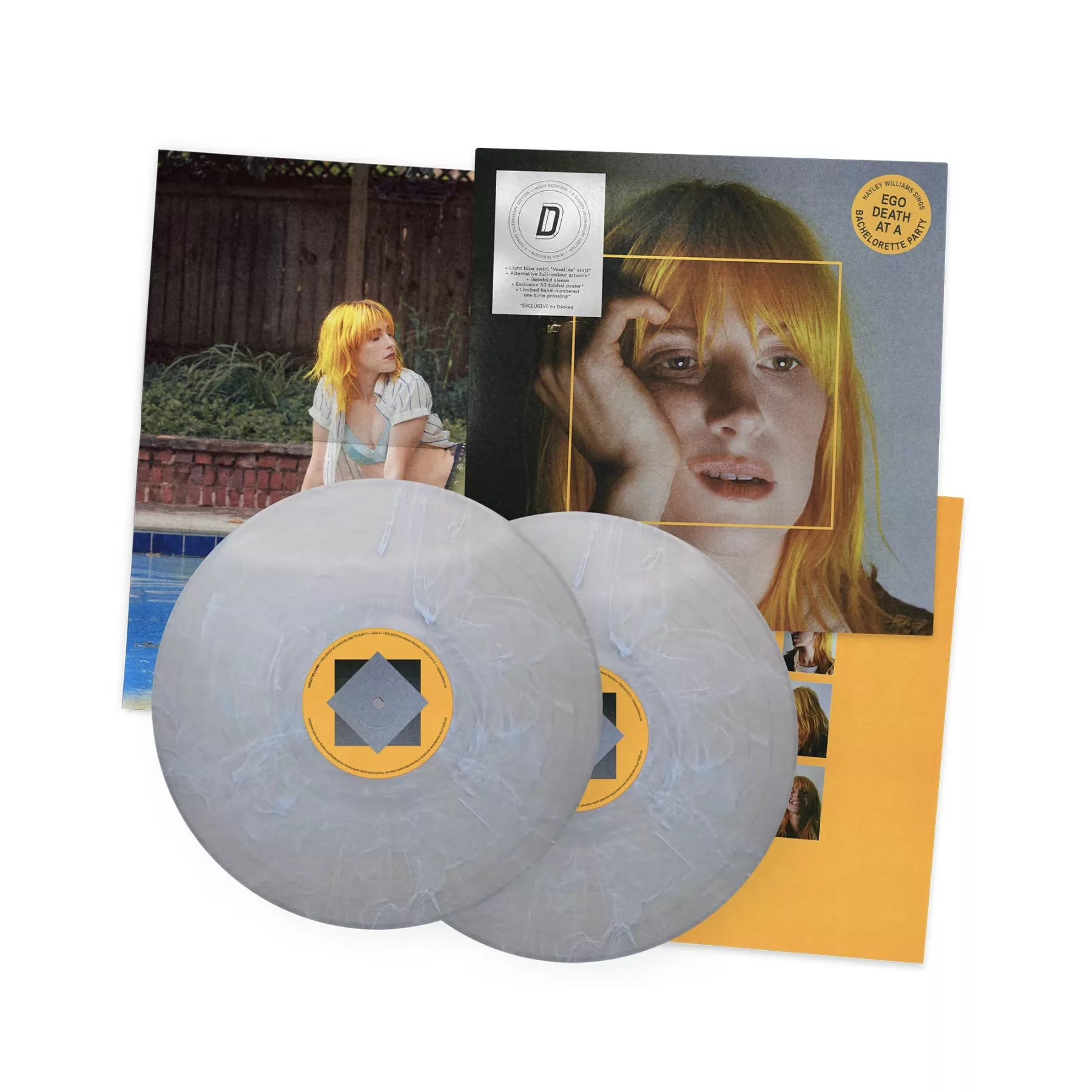 Hayley Williams – Ego Death at a Bachelorette Party Blue Swirl Vinyl 2LP