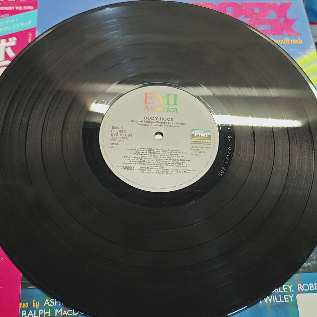 Various Artists – Body Rock – Japanese Soundtrack LP with Obi – detail 3