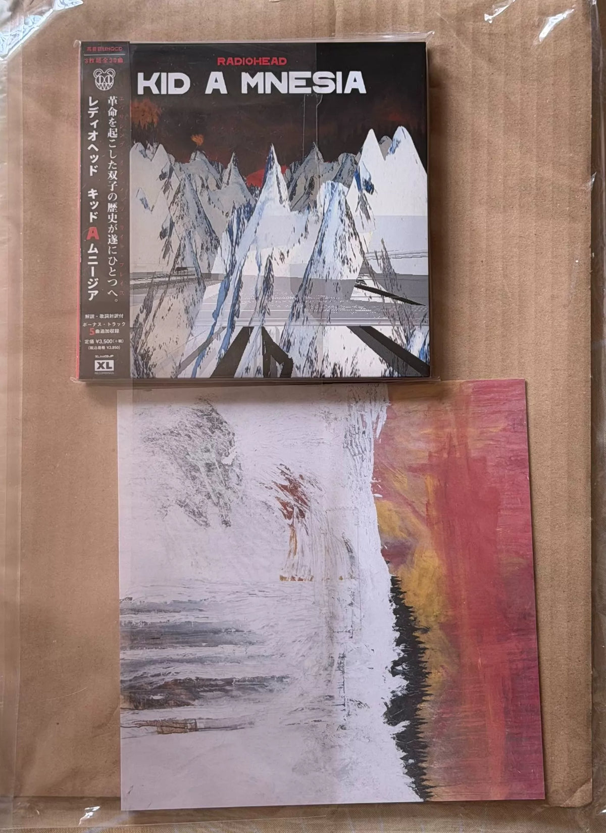 Radiohead – Kid A Mnesia – Japanese 3CD with Art Card