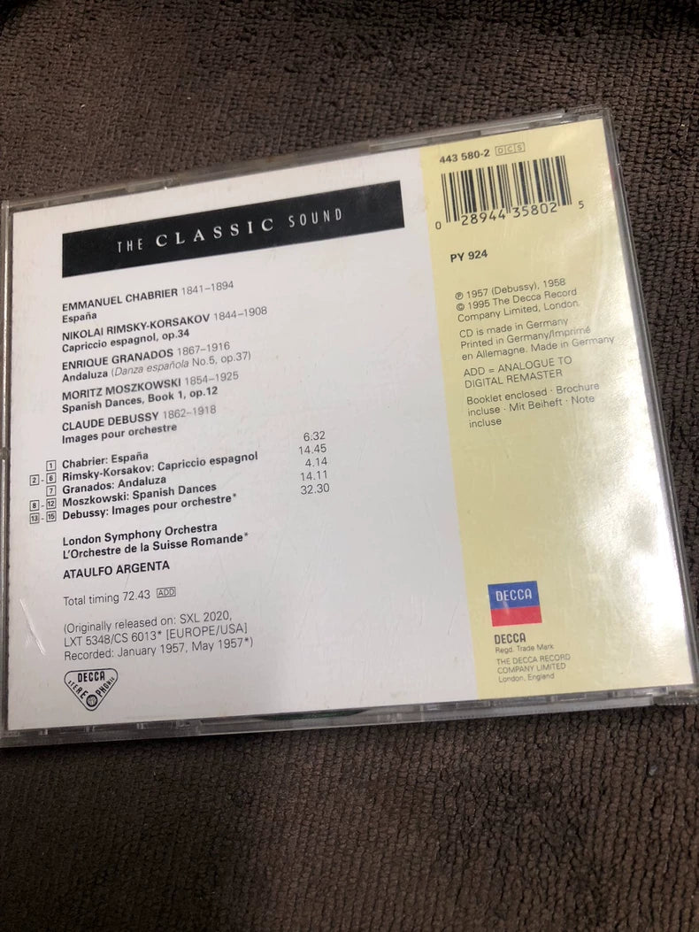 Ataulfo Argenta – España – German PMDC First-Press CD – actual product photo 3