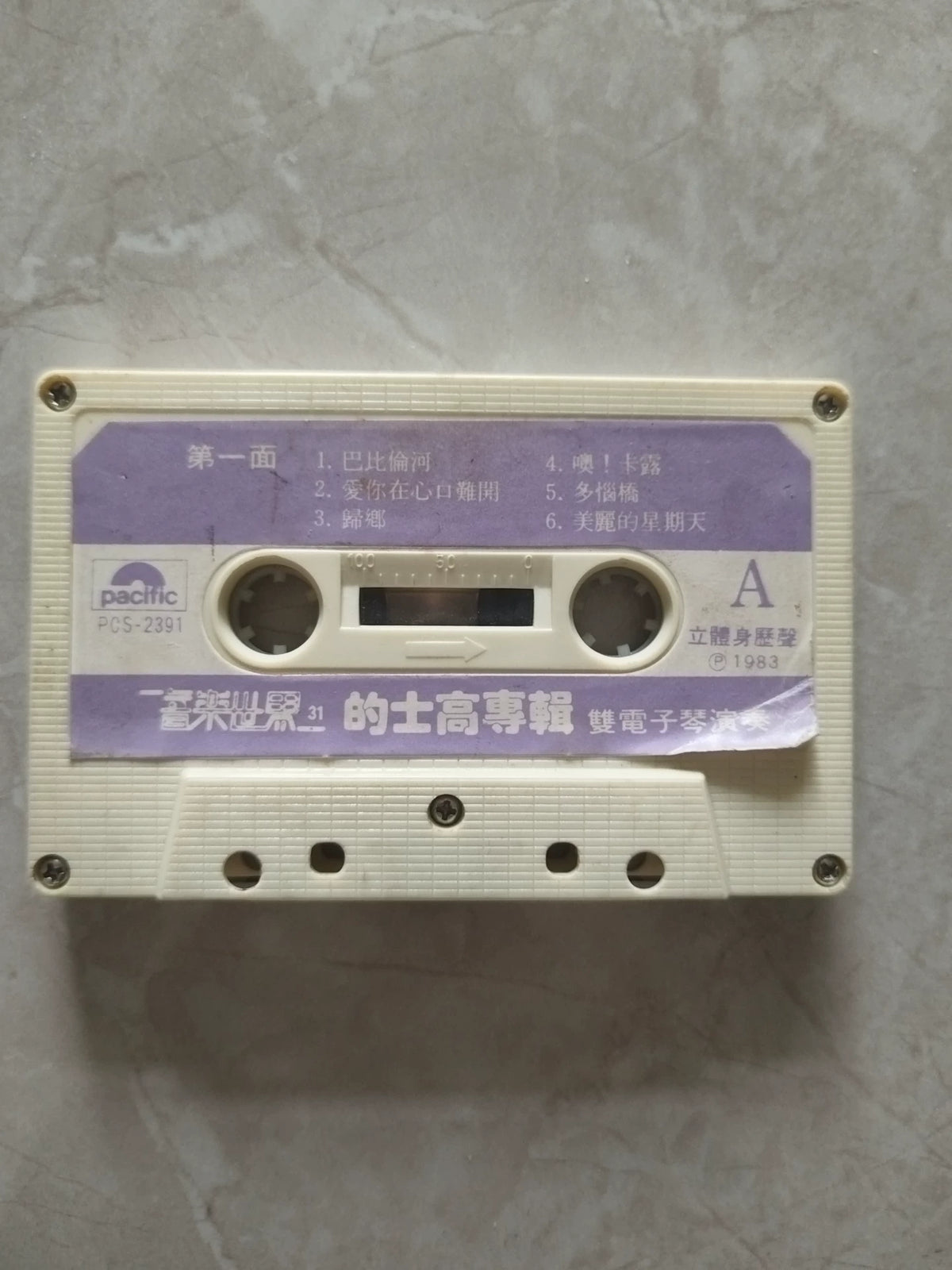 Various – Pacific Music World 31, Disco (Cassette) – photo 4