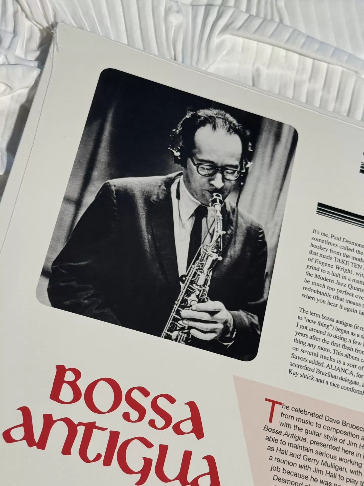 Paul Desmond – Bossa Antigua – Limited 180g Vinyl (LP)